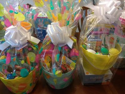 Filled shop easter baskets